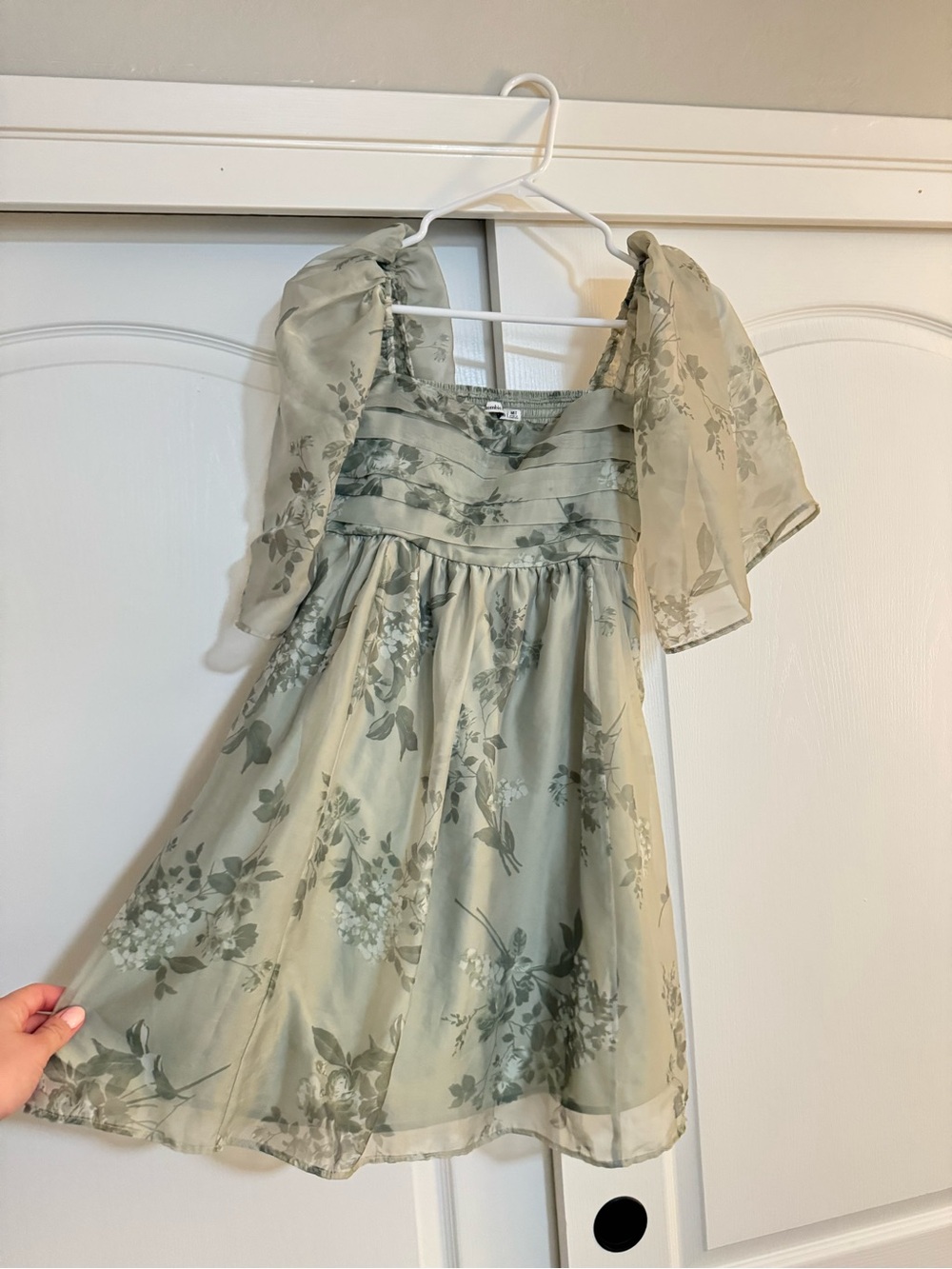 Abercrombie Emerson Angel Sleeve Mini Dress